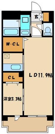 メゾンノーブルの物件間取画像